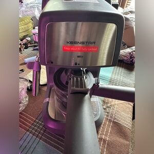 800W KEENSTAR Deluxe Espresso Coffee Machine -